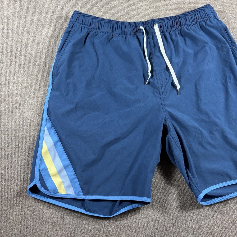 Fair Harbor Anchor Swim Trunks Shorts Men's 3XL Blue Board Lined Drawstring - Picture 2 of 6